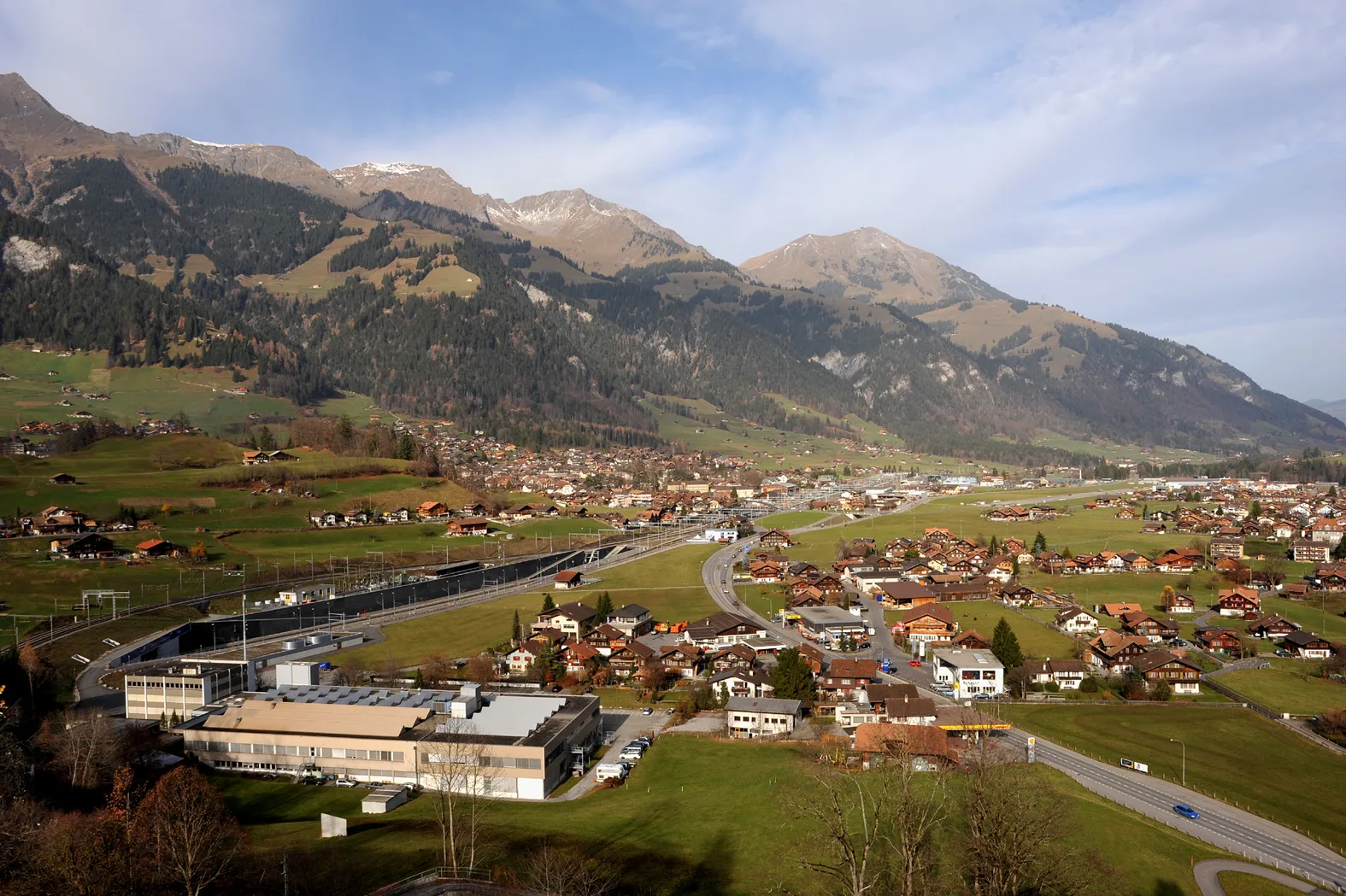 Frutigen - Stadtansicht