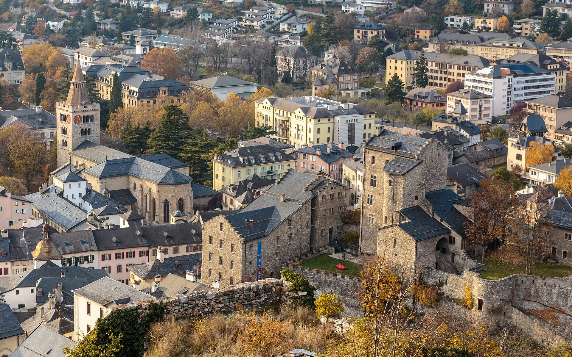 Sitten - Stadtansicht