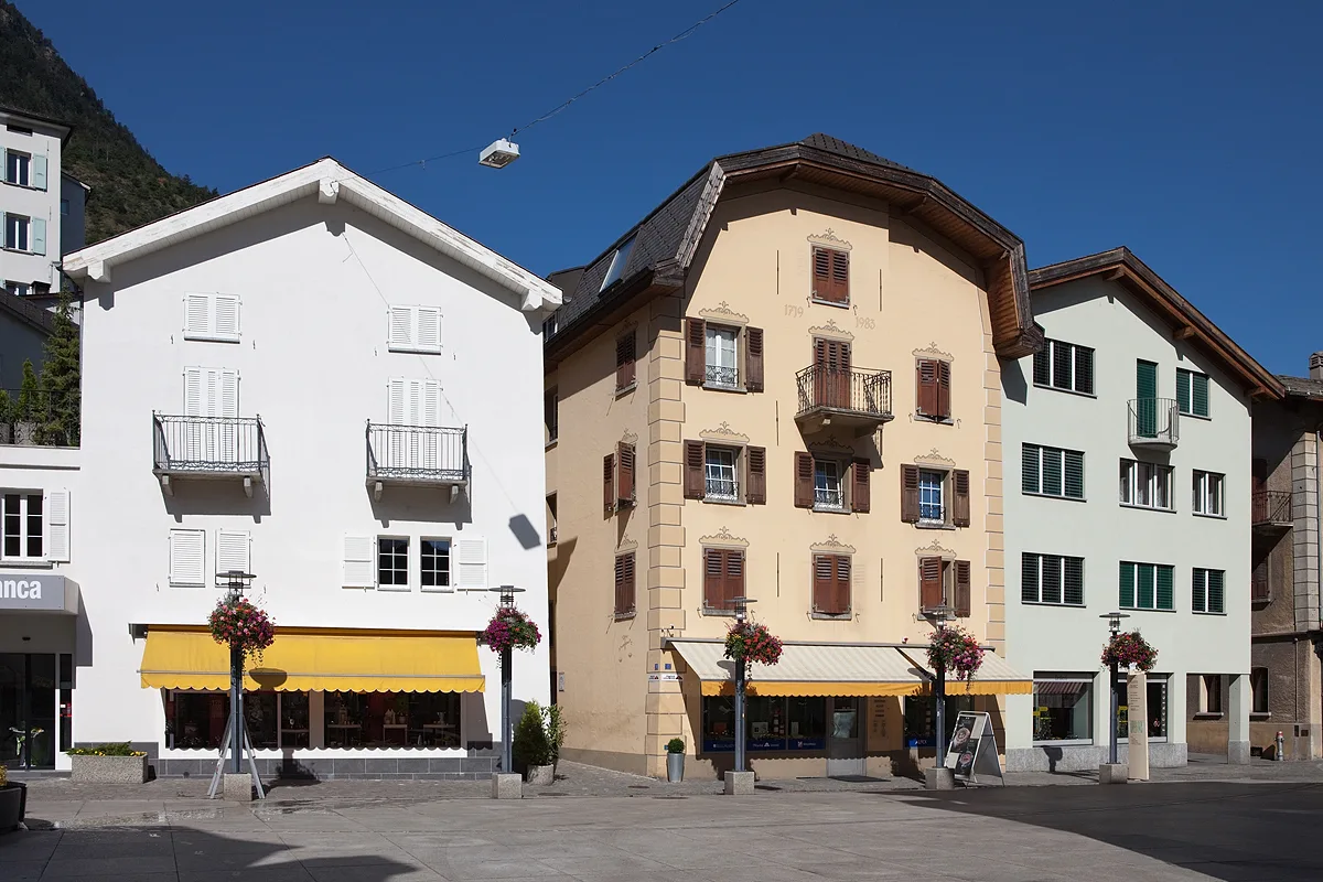 Visp - Stadtansicht